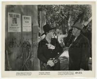 5m351 FIGHTING GRINGO 8.25x10 still R49 George O'Brien asks man about the wanted poster!