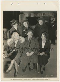 5m356 FLORIDA SPECIAL 8x11 key book still '36 Jack Oakie with 5 of Paramount's would-be starlets!