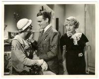 5m362 FOOTLIGHT PARADE 8x10.25 still '33 James Cagney between Joan Blondell & Claire Dodd!