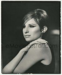 5m384 FUNNY GIRL 8x10 still '69 wonderful head & shoulders portrait of pretty Barbra Streisand!