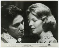 5m413 GODFATHER 8x9.75 still '72 close up of Al Pacino as Michael & Diane Keaton as Kay Corleone!