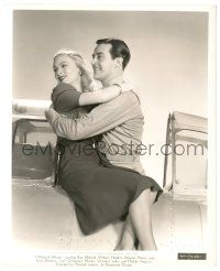 5m473 I WANTED WINGS 8.25x10 still '40 Veronica Lake & Ray Milland hugging in airplane cockpit!