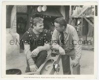 5m478 IF I WERE KING candid 8.25x10 still '38 director Lloyd exchanges pleasantries with Wilcoxon!