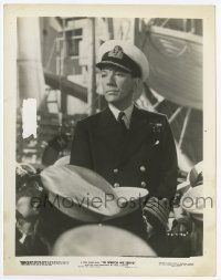 5m484 IN WHICH WE SERVE 8x10.25 still '43 great close up of Noel Coward in Navy officer uniform!