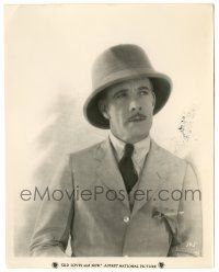 5m693 OLD LOVES & NEW 8x10 still '26 great close up of Lewis Stone wearing pith helmet, lost film!
