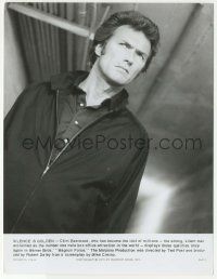5m600 MAGNUM FORCE 7.5x9.75 still '73 c/u of Clint Eastwood as Dirty Harry, the strong silent man!