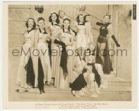 5m601 MAN ABOUT TOWN deluxe 8.25x10 key book still '39 Betty Grable in skimpy outfit w/chorus girls