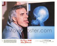 5m060 MAN WITH TWO BRAINS 8x10 mini LC #3 '83 wacky brain surgeon Steve Martin by skull X-ray!