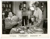 5m606 MANCHURIAN CANDIDATE 8x10 still '62 Frank Sinatra asks Janet Leigh to pick a card!