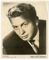 5m624 MEL TORME 8.25x10 music publicity still '40s youthful portrait of the smooth-voiced singer!