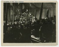5m652 MURDERS IN THE RUE MORGUE 8x10 still '32 Bela Lugosi shows chained ape in carnival sideshow!