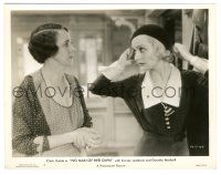 5m683 NO MAN OF HER OWN 8x10.25 still '32 c/u of Carole Lombard & mother Elizabeth Patterson!