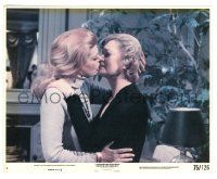 5m068 ONCE IS NOT ENOUGH 8x10 mini LC #6 '75 Alexis Smith & Melina Mercouri in lesbian kiss scene!