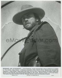 5m707 OUTLAW JOSEY WALES 7.5x9.5 still '76 best close up of rough & bearded Clint Eastwood!