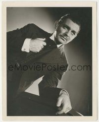 5m710 PARNELL deluxe 8x10 key book still '37 portrait of Clark Gable by Clarence Sinclair Bull!