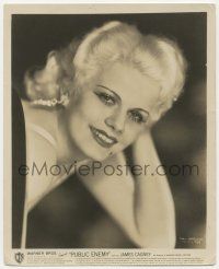 5m742 PUBLIC ENEMY 8x10 still R54 incredible close up of Jean Harlow at her very sexiest!