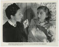 5m759 REBECCA 8x10 still R40s Alfred Hitchcock, Joan Fontaine is menaced by Judith Anderson!