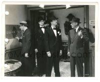 5m805 SHADOW OF THE THIN MAN 8x10 key book still '41 William Powell & others looking for clues!