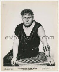 5m814 SIGN OF THE CROSS 8.25x10 still R44 great portrait of Charles Laughton as Emperor Nero!