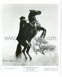 5m815 SIGN OF ZORRO 8x10 still R70s Walt Disney, masked hero Guy Williams on rearing horse!