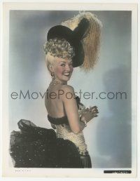 5m085 SWEET ROSIE O'GRADY color 7.75x10.25 still '43 wonderful smiling portrait of Betty Grable!