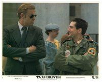 5m086 TAXI DRIVER 8x10 mini LC #4 '76 Robert De Niro smiles crazily at Secret Service agent!