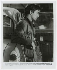 5m888 TAXI DRIVER 8.25x10 still '76 profile close up of Robert De Niro standing by his cab!