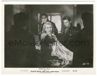 5m937 TOUCH OF EVIL 8x10 still '58 scared Janet Leigh surrounded by thugs in leather jackets!