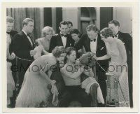 5m947 UNTAMED 8x10 still '29 Joan Crawford by boxer Robert Montgomery drinking champagne!