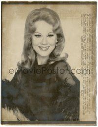 5m957 VIRGINIA MAYO 8.5x11 news photo '69 says actresses can't get roles because of homosexuals!