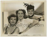 5m986 WOMEN 8x10.25 still R47 smiling portrait of Joan Crawford, Norma Shearer & Rosalind Russell!