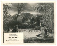 5m649 MUMMY English FOH LC R60s Christopher Lee as monster in swamp with Furneaux & Cushing!