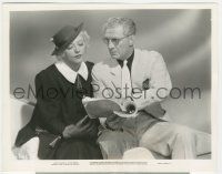 5m220 CAIN & MABEL candid 8x10 still '36 Marion Davies looks at script with director Lloyd Bacon!