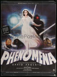 5p717 CREEPERS French 1p '85 Dario Argento's Phenomena, different Landi art of Jennifer Connelly!