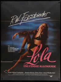 5p830 LOLA French 1p '81 directed by Rainer Werner Fassbinder, sexy Barbara Sukowa in lingerie!