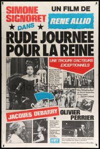 5p909 RUDE JOURNEE POUR LA REINE French 1p '73 Simone Signoret, Rough Day for the Queen!