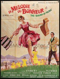 5p933 SOUND OF MUSIC French 1p '65 Rodgers & Hammerstein classic, art of Julie Andrews & top cast!