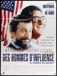 5p988 WAG THE DOG French 1p '97 Dustin Hoffman, Robert De Niro, directed by Barry Levinson!