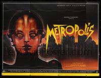 5p615 METROPOLIS French 8p R84 Brigitte Helm as the gynoid Maria, art by Phillippe!