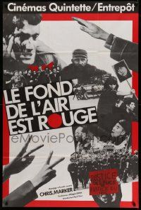 5p628 GRIN WITHOUT A CAT French 31x46 '77 Chris Marker's documentary about socialist New Left!