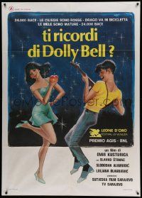 5p149 DO YOU REMEMBER DOLLY BELL Italian 1p '81 great art of teens dancing & playing music!