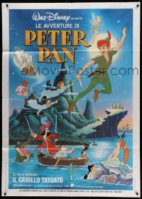 5p230 PETER PAN Italian 1p R87 Walt Disney animated cartoon fantasy classic!