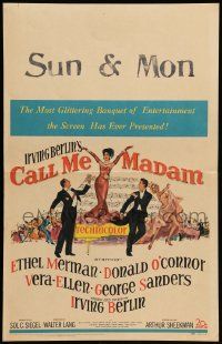 5p348 CALL ME MADAM WC '53 Ethel Merman, Donald O'Connor & Vera-Ellen sing Irving Berlin songs!