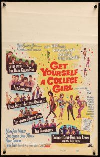 5p410 GET YOURSELF A COLLEGE GIRL WC '64 hip-est happiest rock & roll show, Dave Clark 5 & more!