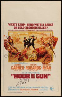 5p434 HOUR OF THE GUN WC '67 James Garner as Wyatt Earp, John Sturges, was he a hero or killer?