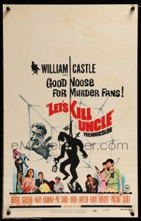 5p452 LET'S KILL UNCLE WC '66 directed by William Castle, good noose for murder fans!