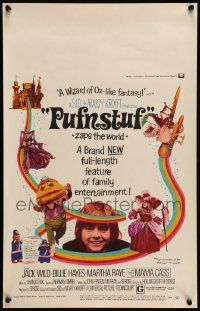 5p515 PUFNSTUF WC '70 classic Sid & Marty Krofft musical, wacky images of characters!
