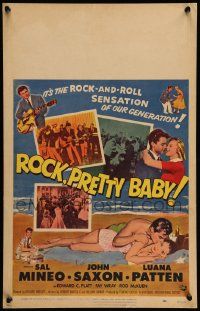 5p530 ROCK PRETTY BABY WC '57 Sal Mineo, it's the rock 'n roll sensation of our generation!