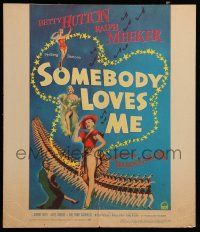 5p551 SOMEBODY LOVES ME WC '52 four images of sexy dancer Betty Hutton + many showgirls!