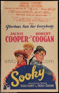5p555 SOOKY WC '31 Jackie Cooper, Robert Coogan, Skippy, glorious fun for everybody!